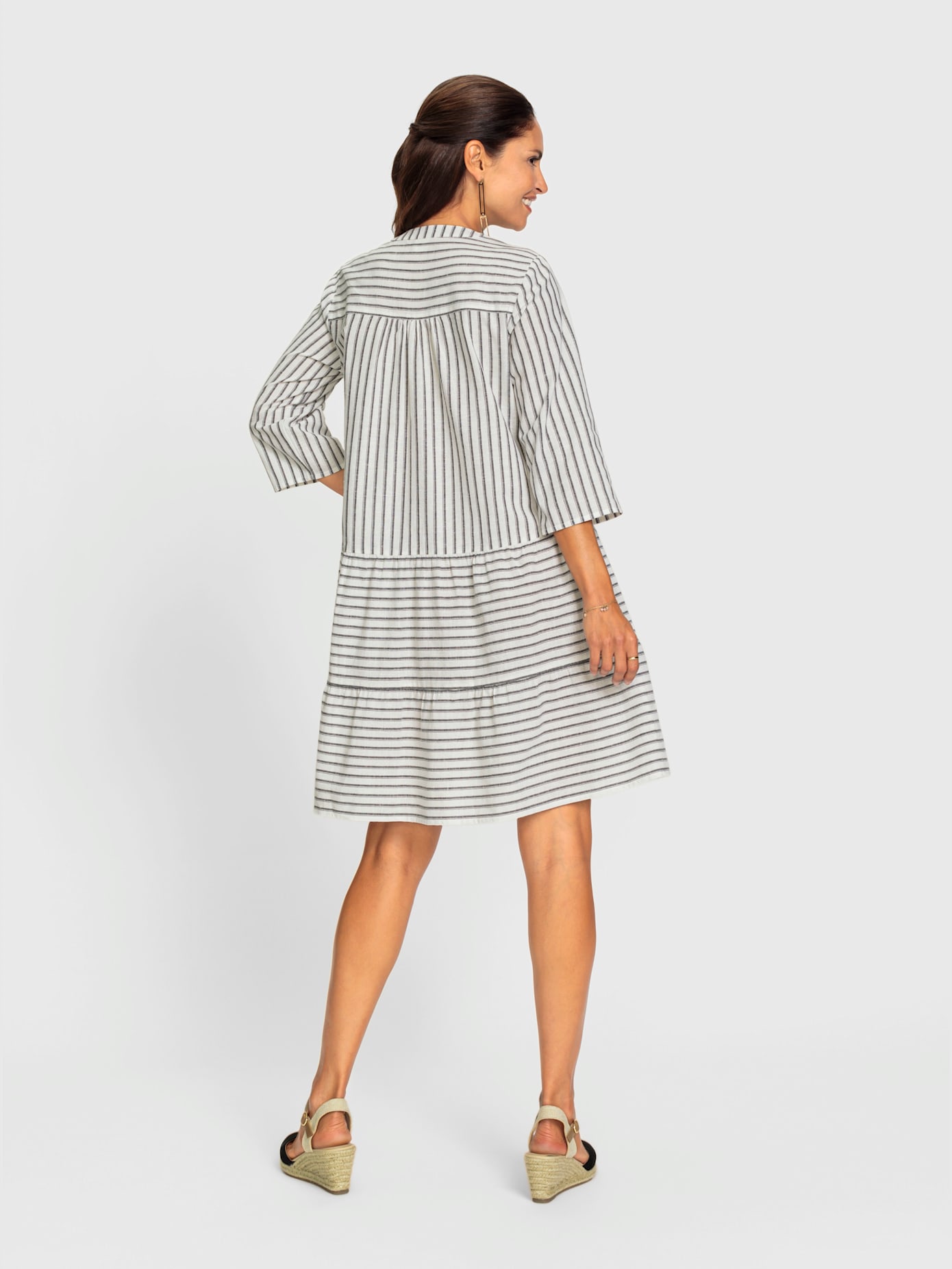 Robe tissée 30% de lin