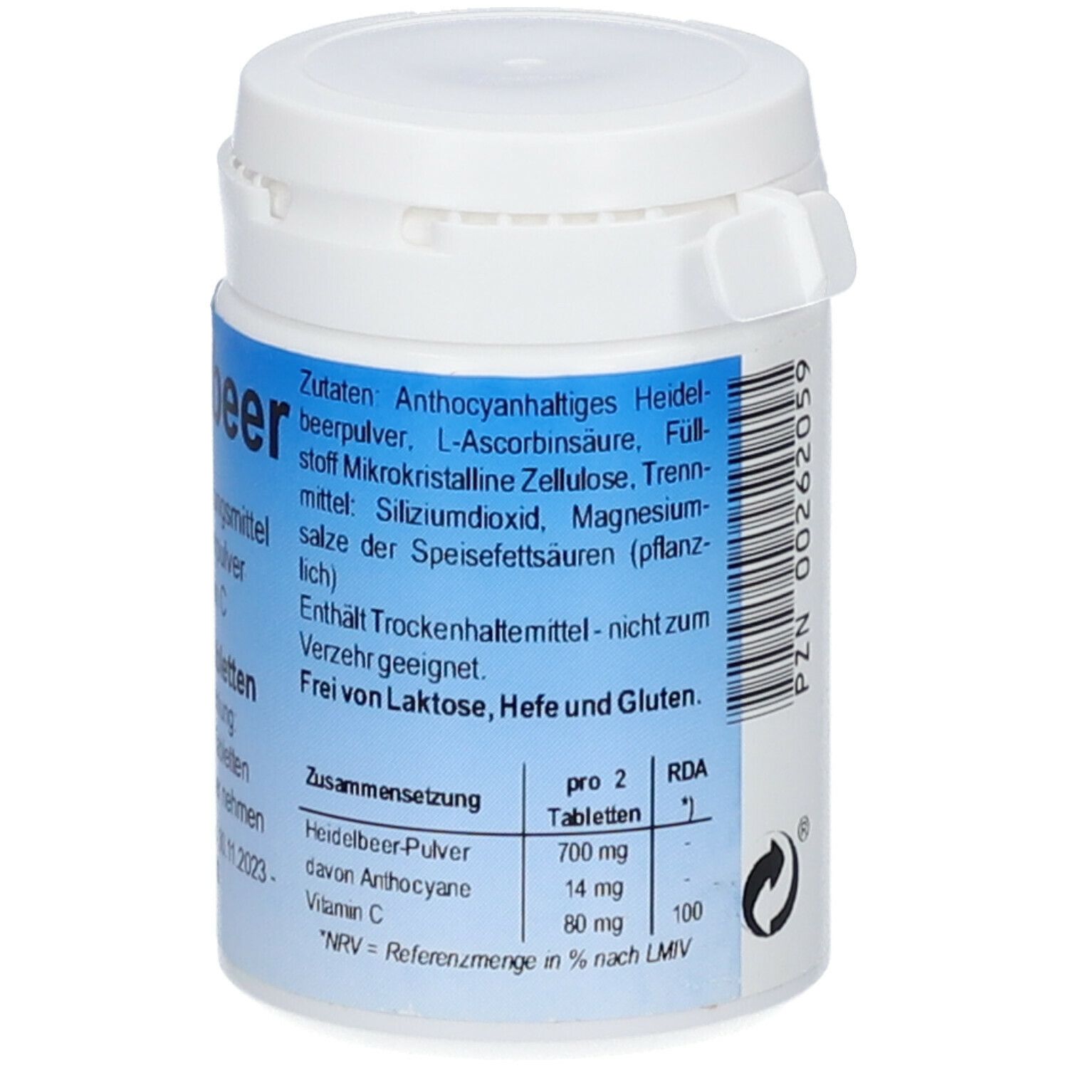 Heidelbeer Tabletten
