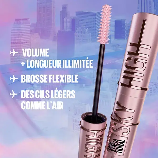 Máscara para cílios Maybelline New York Sky High Blue Mist 7,2ml