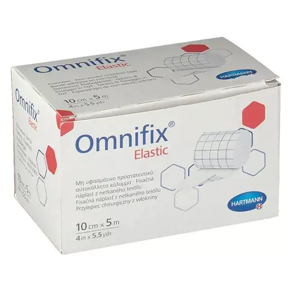 Fita adesiva elástica Hartmann Omnifix 10cm x 5m