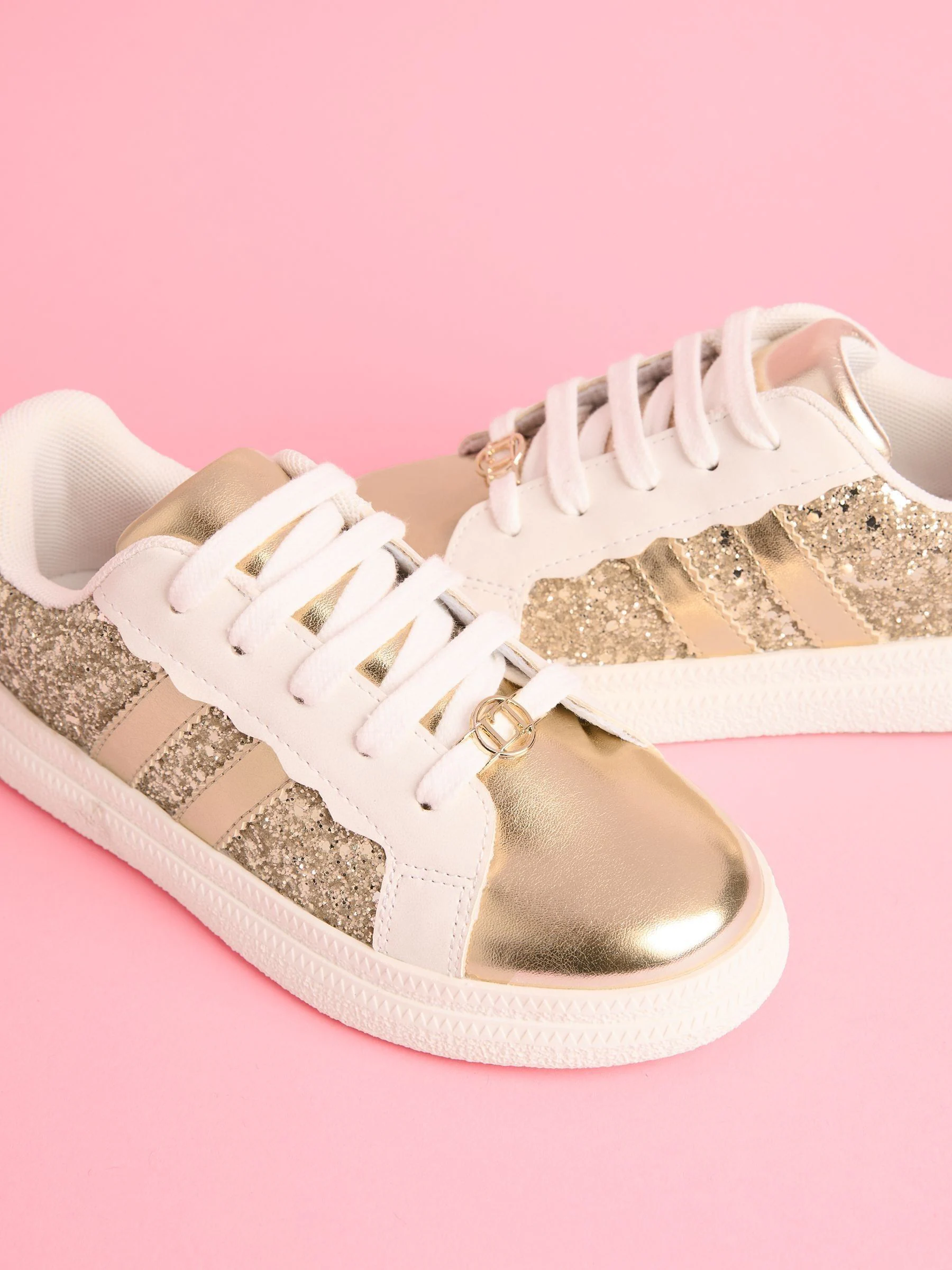 Goud stip detail - Lipsy Girls - Sportieve sneakers