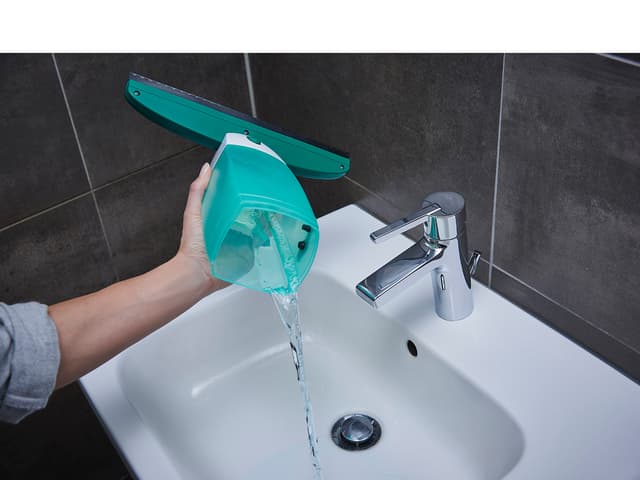 Leifheit Dry&Clean Vinduesvasker m/4 dele grøn
