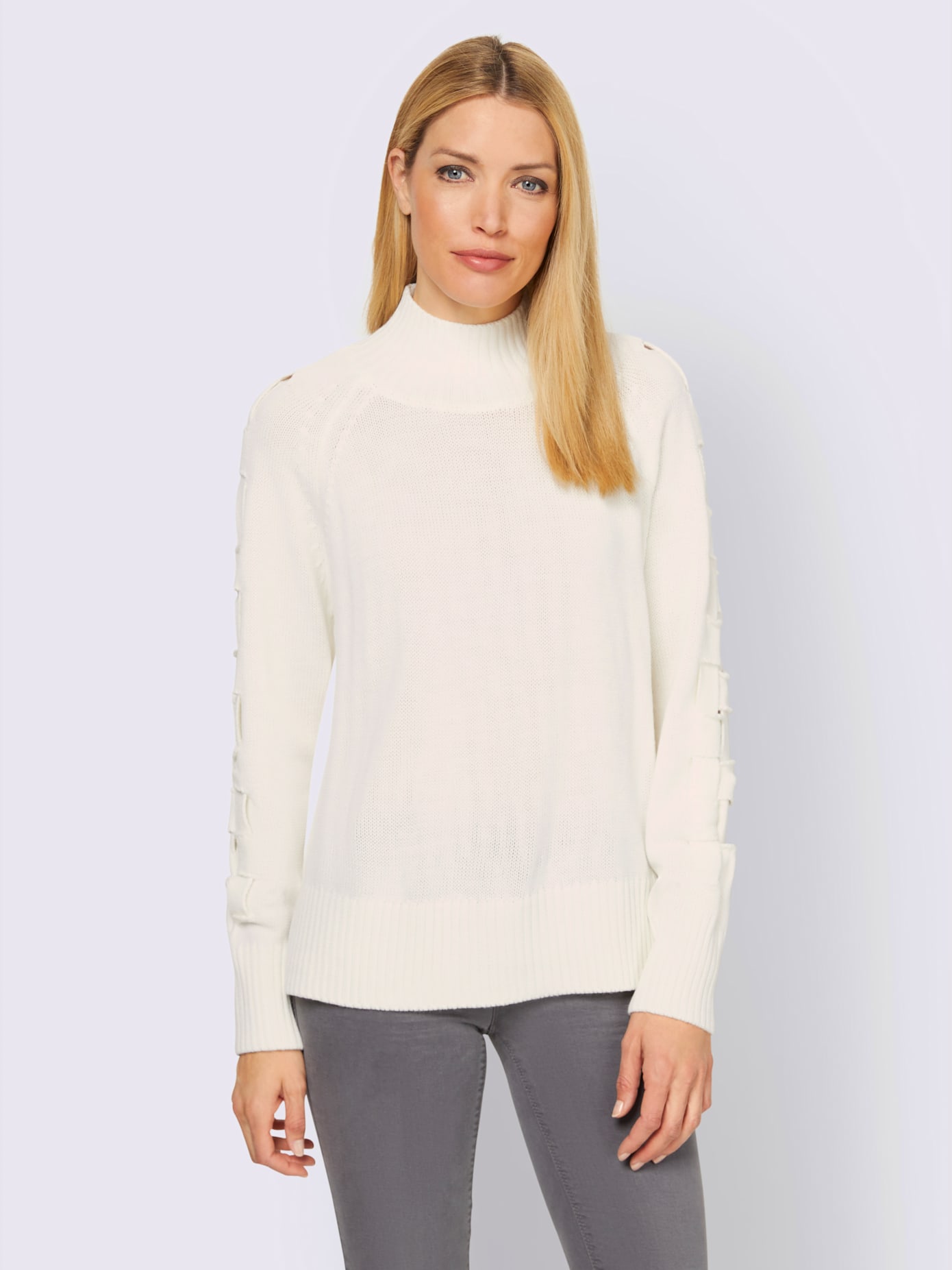 Pull col montant tendance