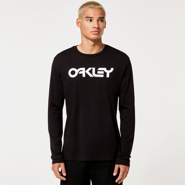 T-shirt OAKLEY MARK II L/S TEE 2.0 BLACK/WHITE