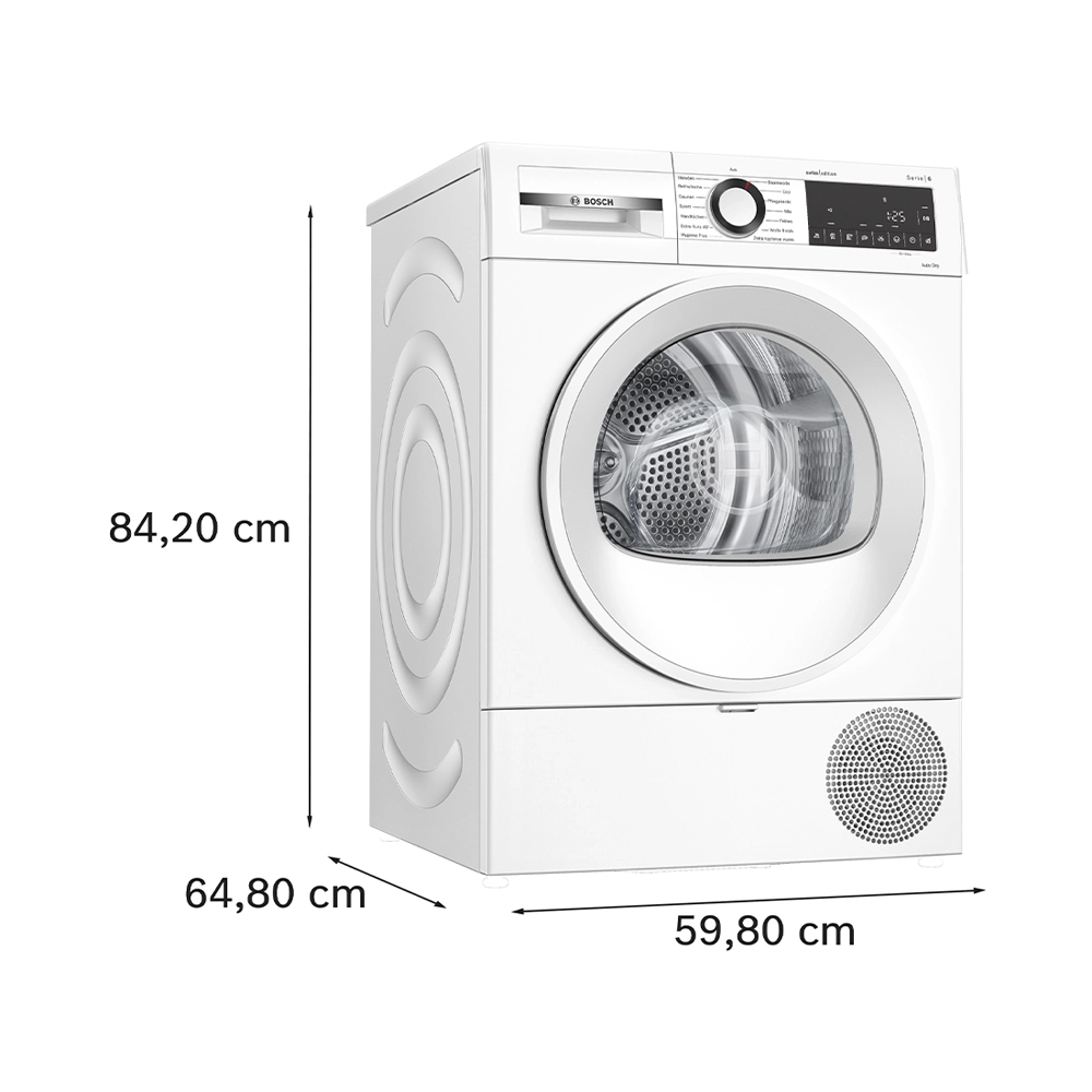 Bosch WQG233D2CH 8kg & WAN28243CH 8kg Waschturm
