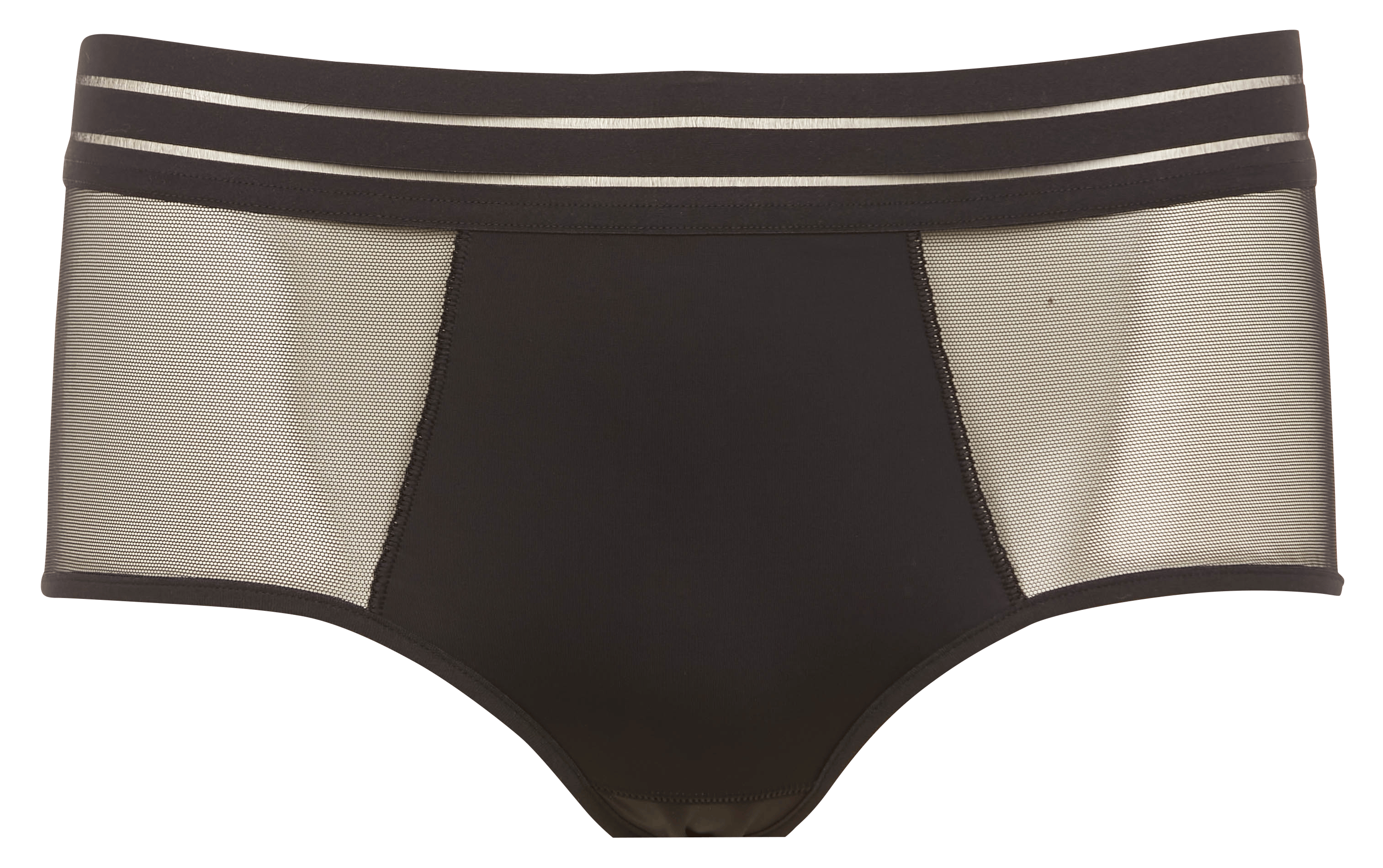 NUFIT - Shorty en maille fine | Noir