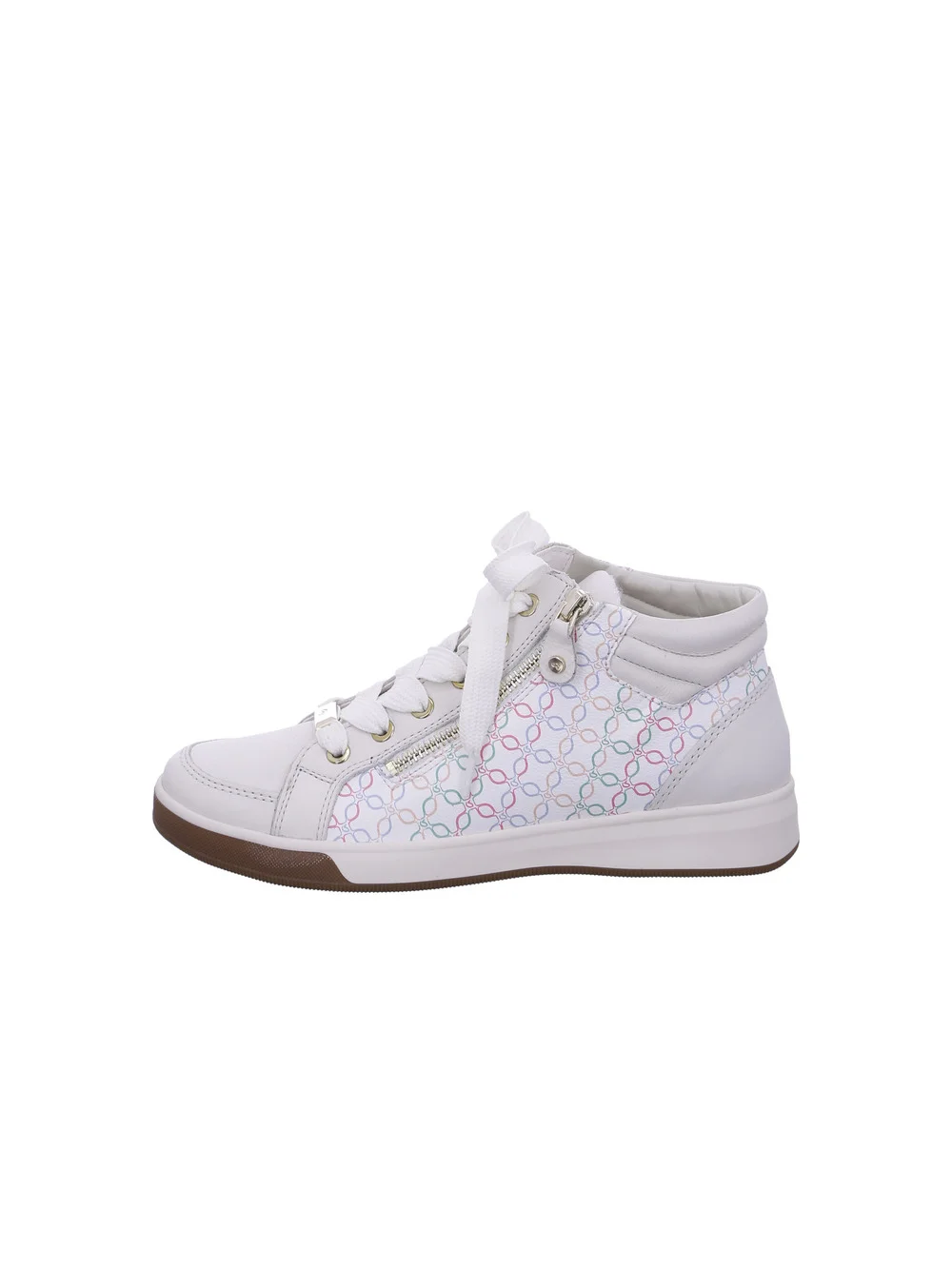 Hightop Sneaker Rom cream multi
