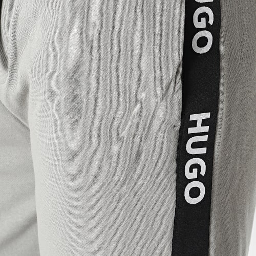 Short Jogging A Bandes Sporty Logo 50496996 Gris