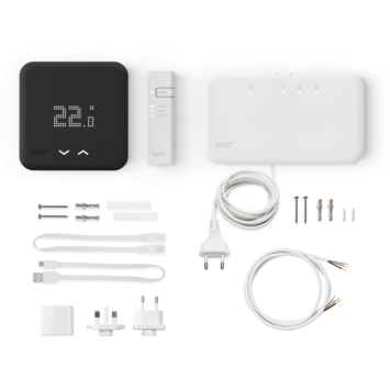 Tado Starters Kit Thermostaat V3+ Draadloos Zwart