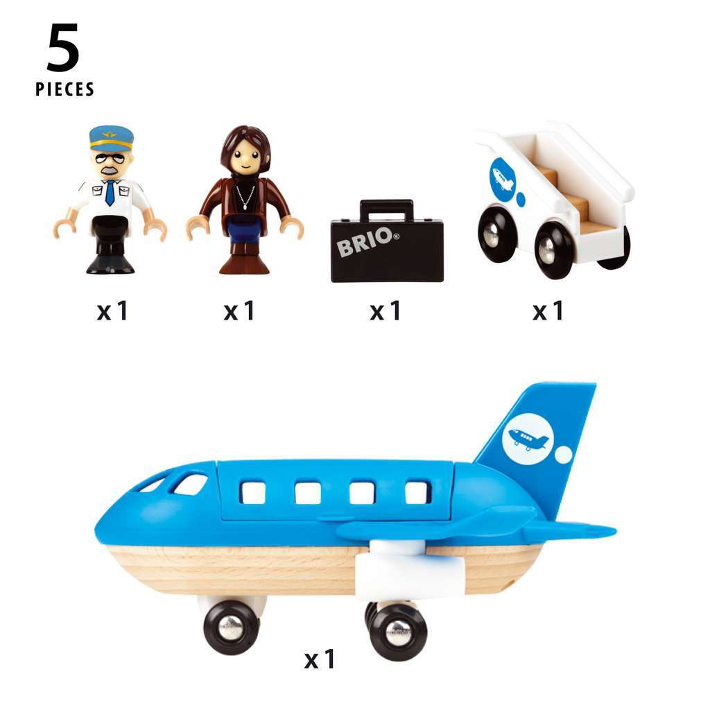 BRIO Spiel Blaues Flugzeug
