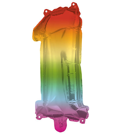 Decorata Party Foileballon - 95 cm - No 1 - Rainbow