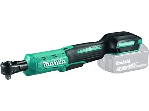 Makita skraldenøgle 18V - DWR180Z, m/udskiftelig adapter 1/4'' & 3/8'' u/batt. & lader - SOLO