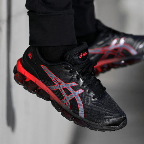 Baskets Gel Quantum 360 VII 1201A481 Black Red Alert