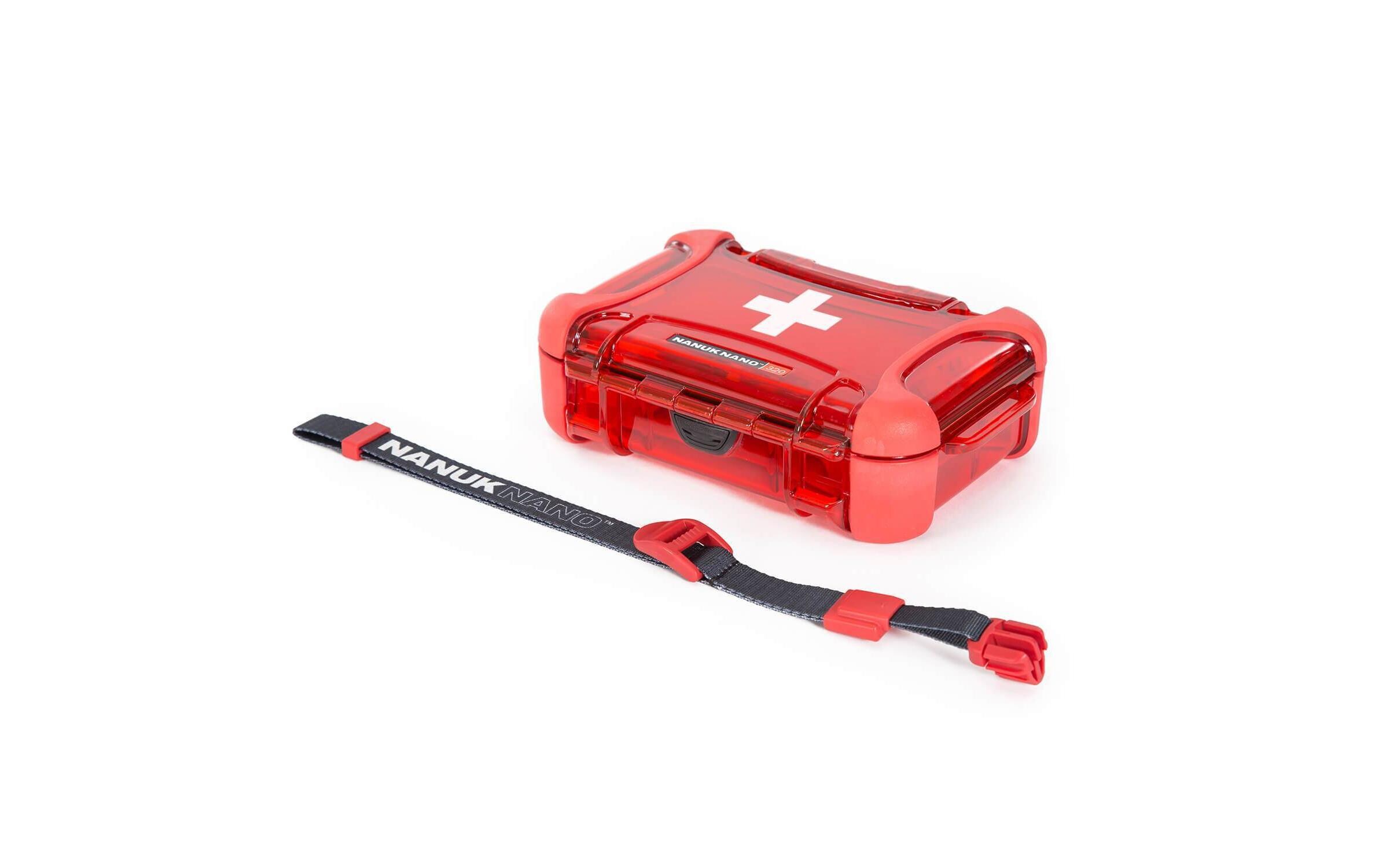 Outdoor-Koffer Nano 320 Erste-HilfeWasserdichter und robuster Koffer für kleine Ausrüstungsgegenstände