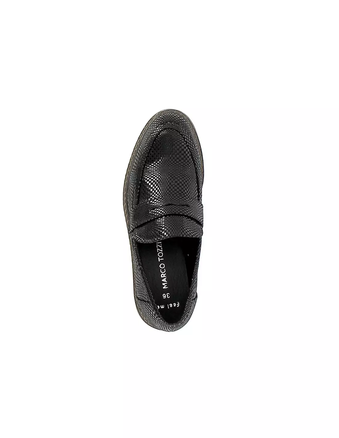 MARCO TOZZI 24709 - Mocassins & bateaux Noir