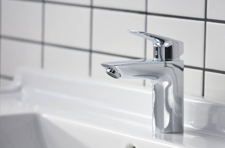 Hansgrohe Logis wastafelkraan 100 met pop-up waste chroom
