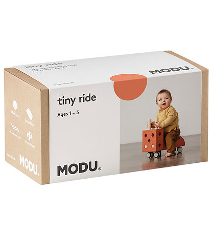 MODU G?vogn - Tiny Ride - 10 Dele - Burnt Orange/Dusty Green