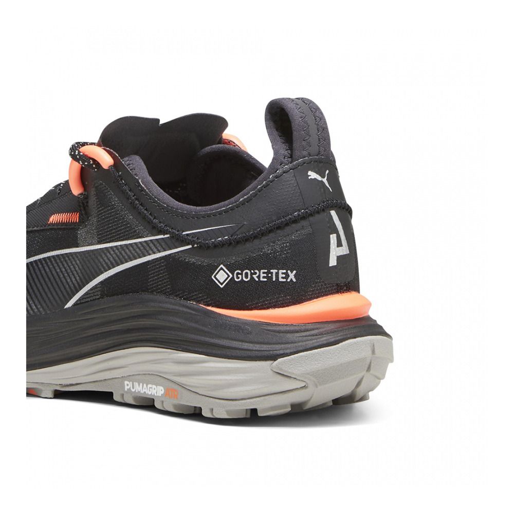 Puma VOYAGE NITRO 3 GTX - Chaussures trail Femme puma black/neon sun