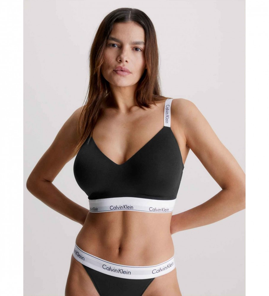 Sutiã Calvin Klein Modern Bralette em preto