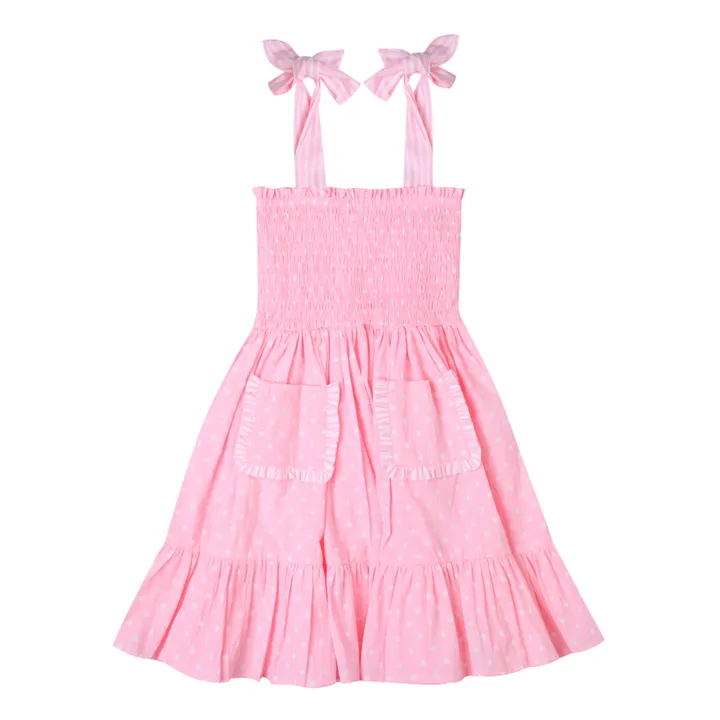 Kidsagogo Robe Eliza à Pois | Rose