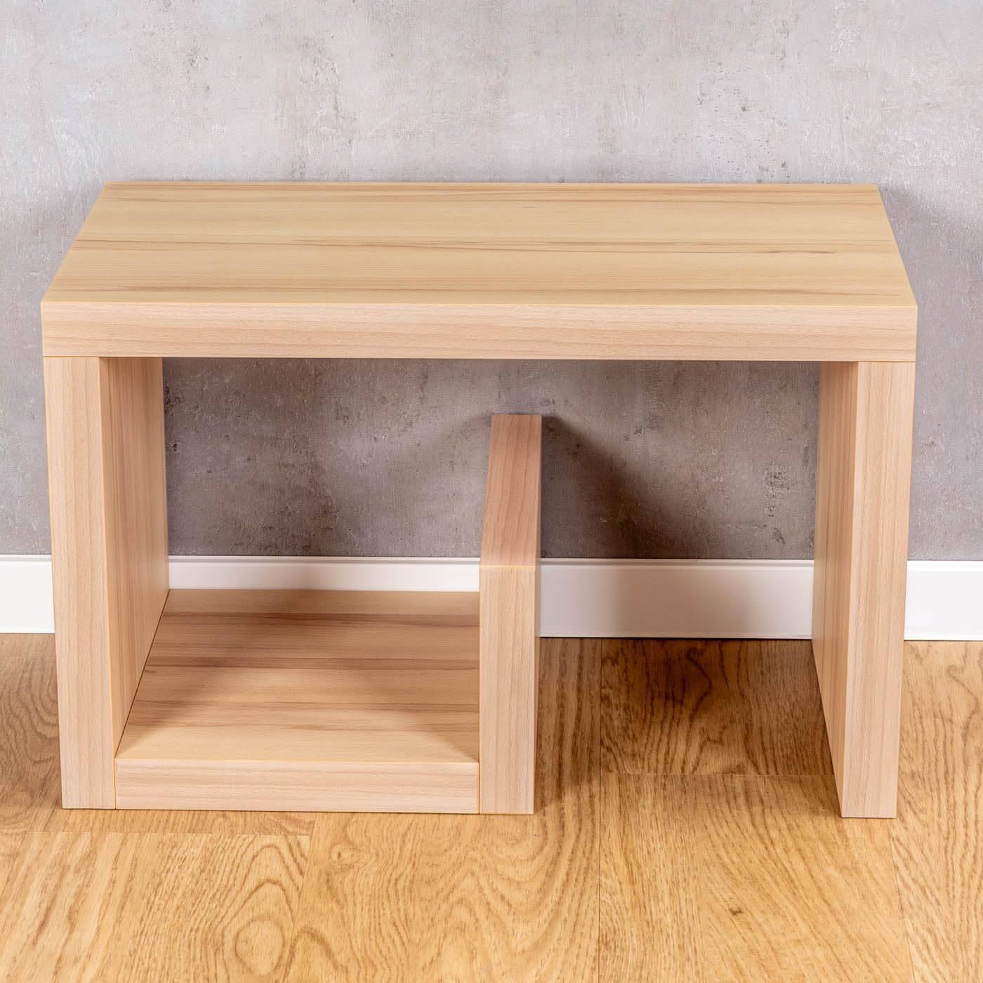 levandeo Couchtisch Gustav Kernbuche B x H x T: 59x37x36cm Holz Beistelltisch Keine Montage Fest verleimt Wohnzimmertisch