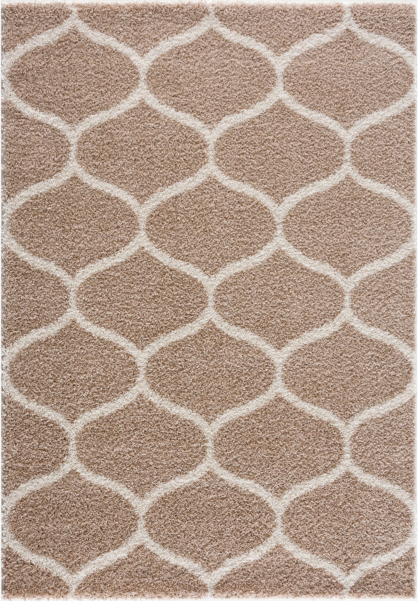 Sanat Hochflor-Teppich »Madrid« rechteckig 30 mm Höhe Wohnzimmer, Langflor, Shaggy Teppich