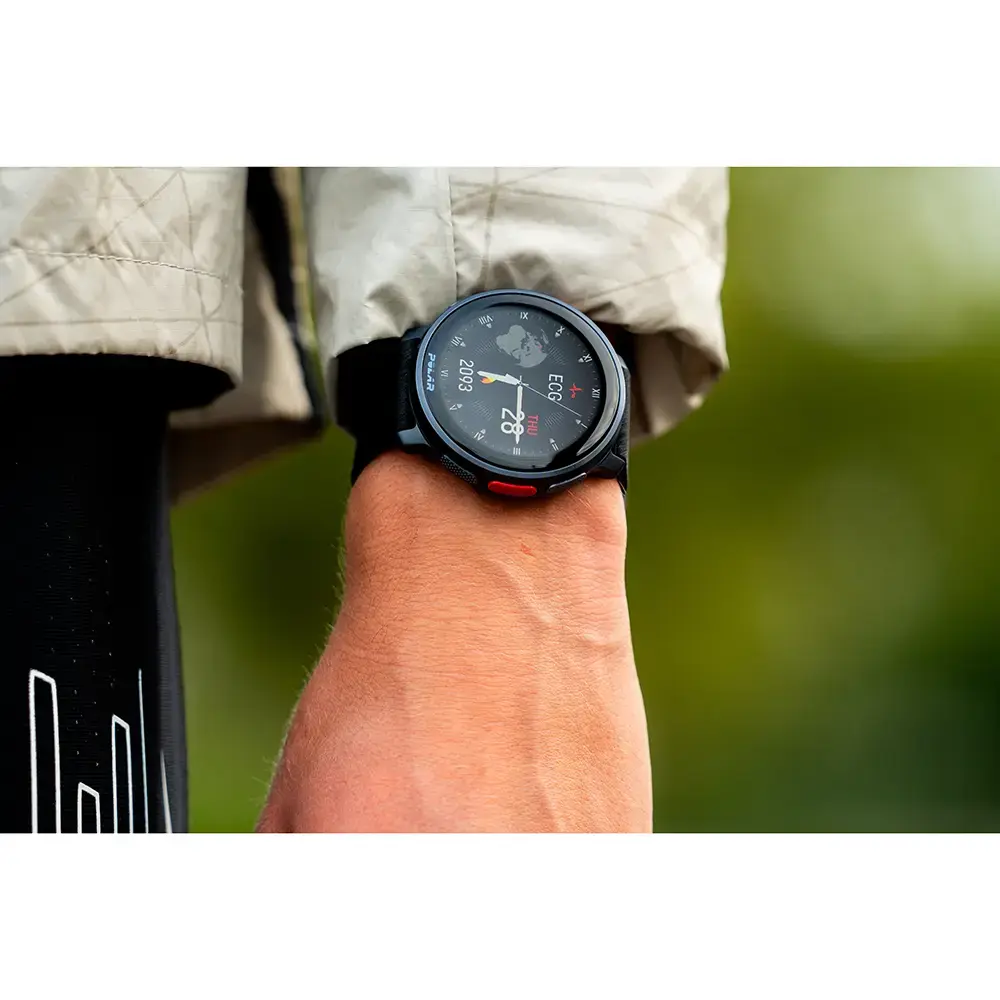 Polar Vantage V3 HR Sporthorloge Zwart/Zwart S-L
