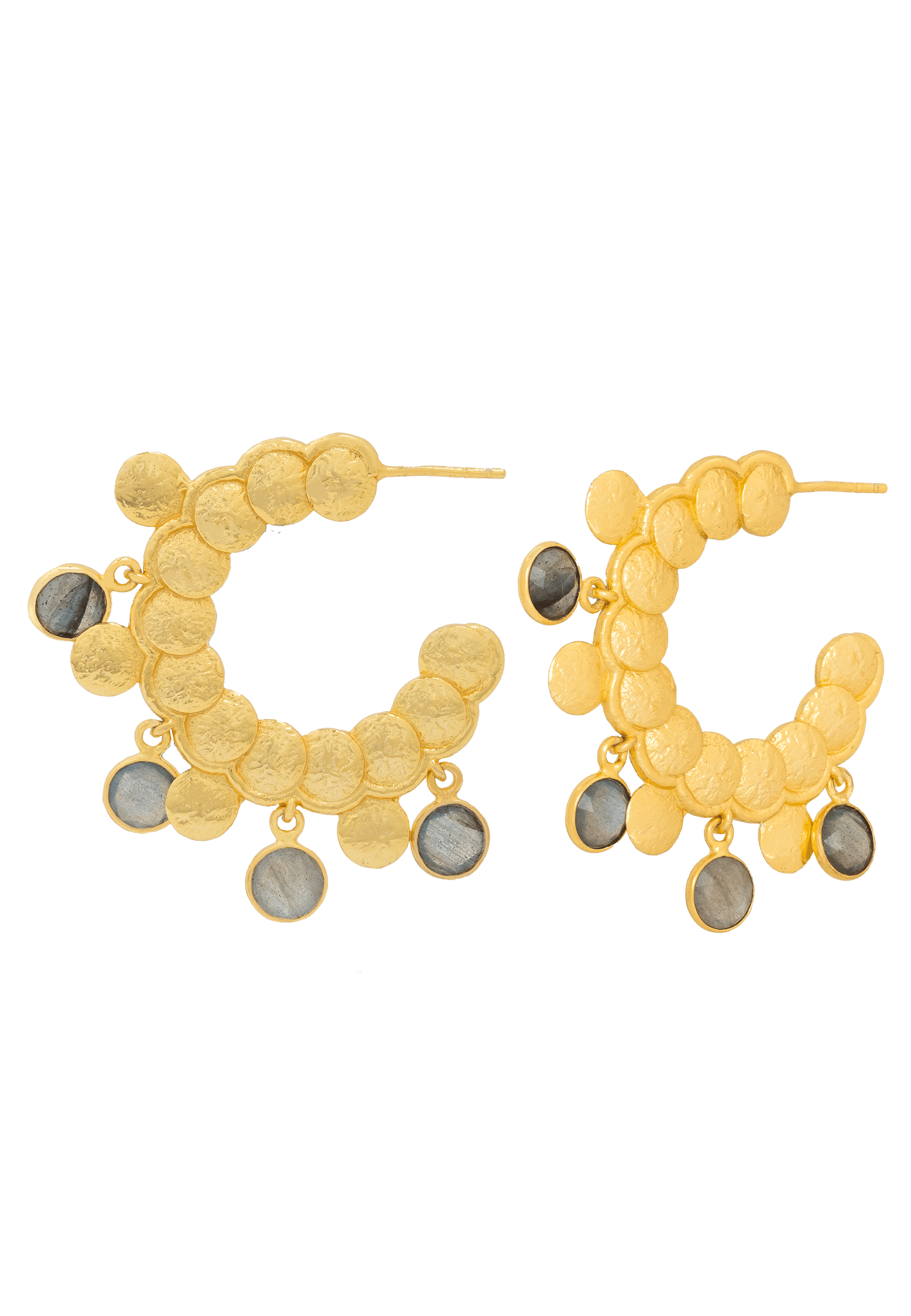 BOUCLES D'OREILLES GANIMÈDES - Boucles d'oreilles ganymède | Doré