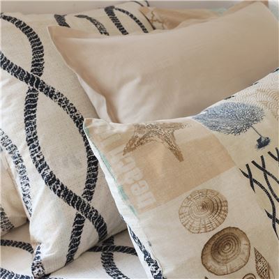 Linge de lit patchwork trésors des mers