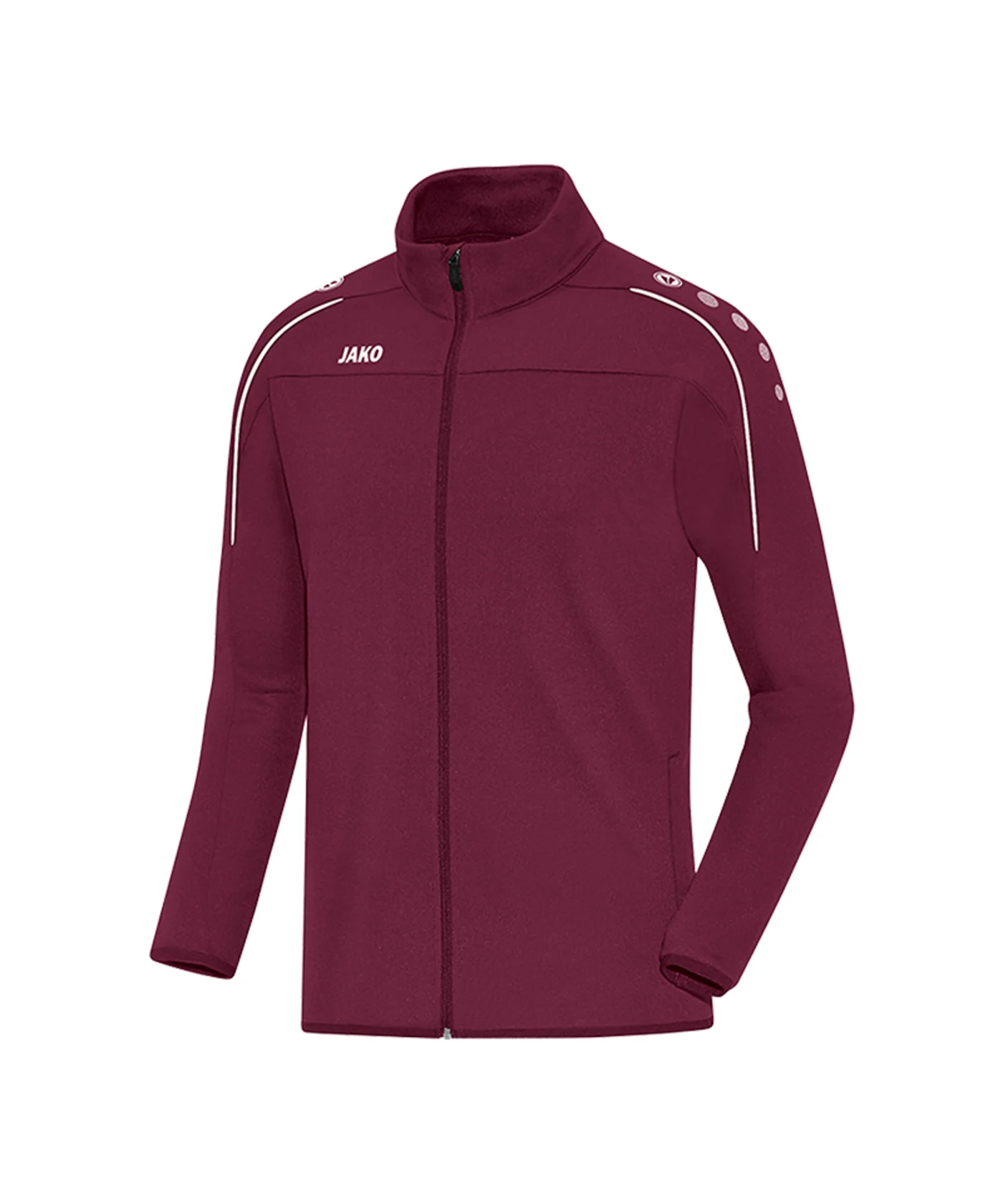 JAKO Classico Trainingsjacke Dunkelrot F14