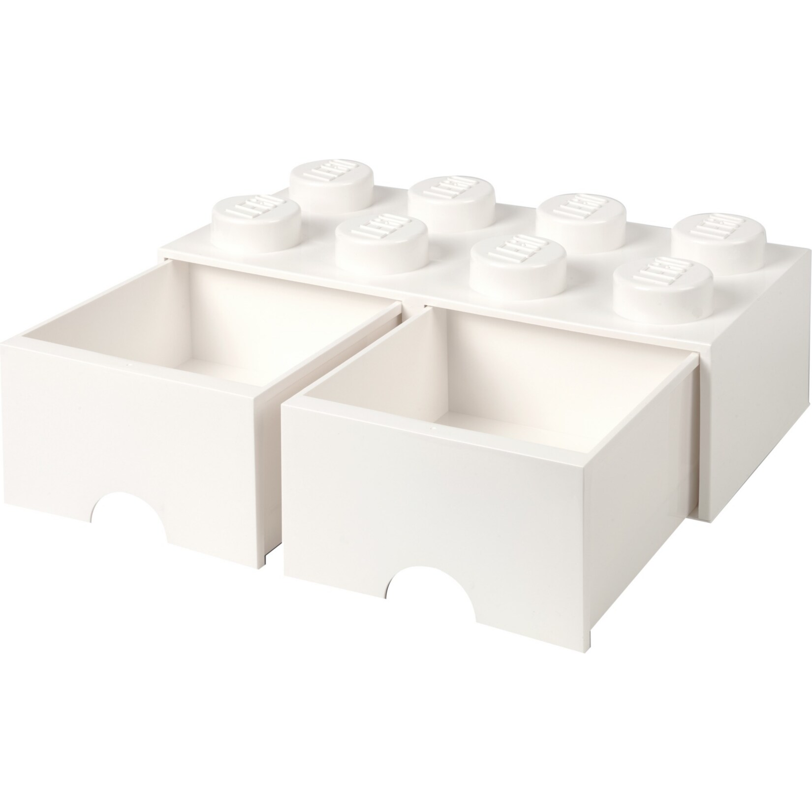 Room Copenhagen Aufbewahrungsbox LEGO Brick Drawer 8 weiß