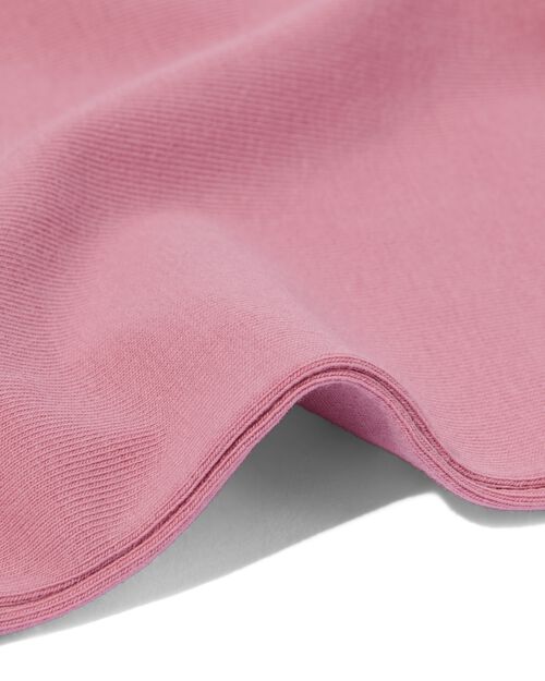 débardeur femme coton rose