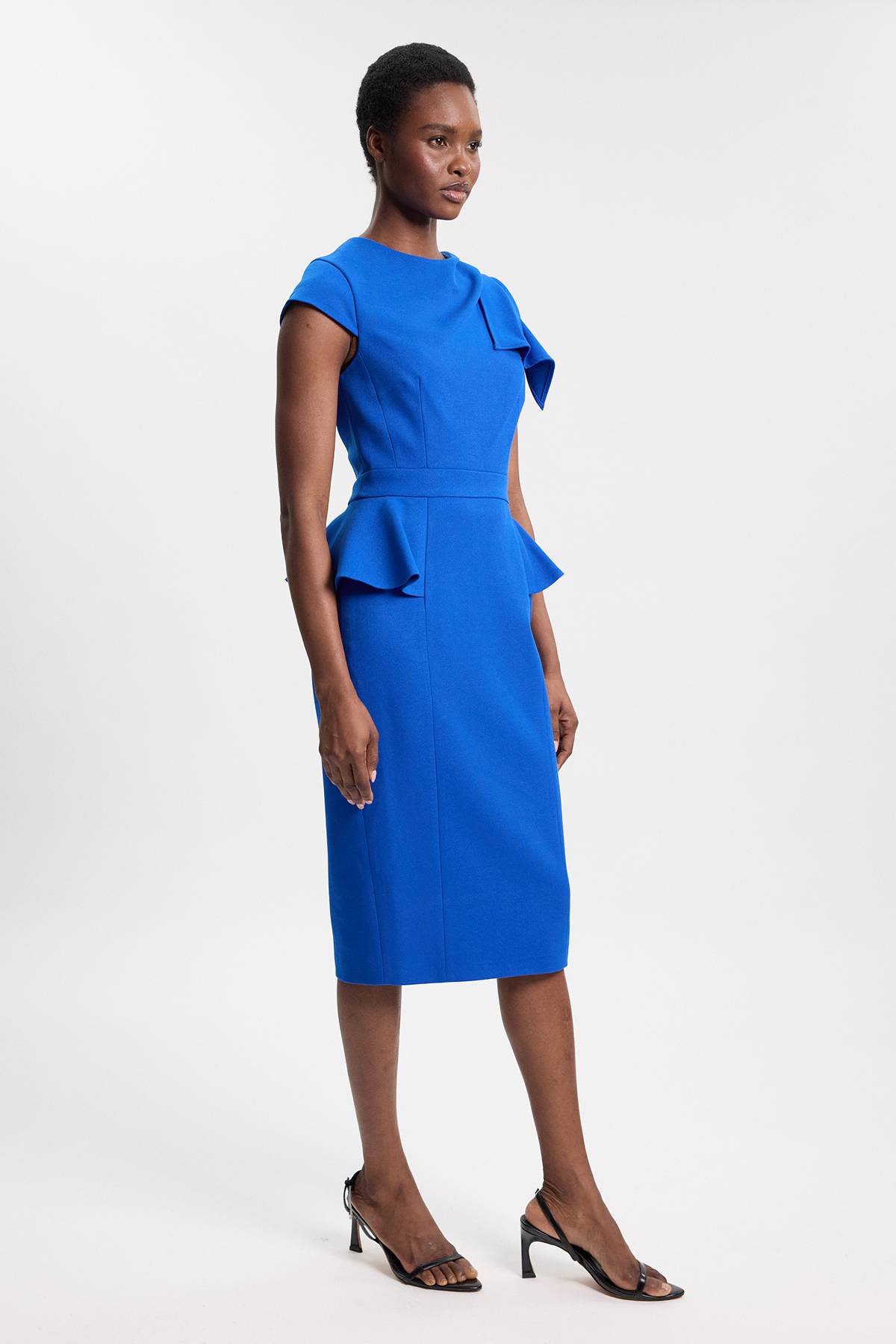 KarenMillen Robe Midi Structurée À Détail Froncé