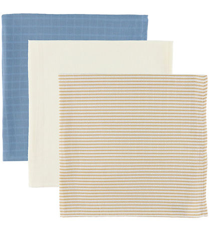 Cam Cam Spucktücher - 70x70 cm - 3er-Pack - Oatfield
