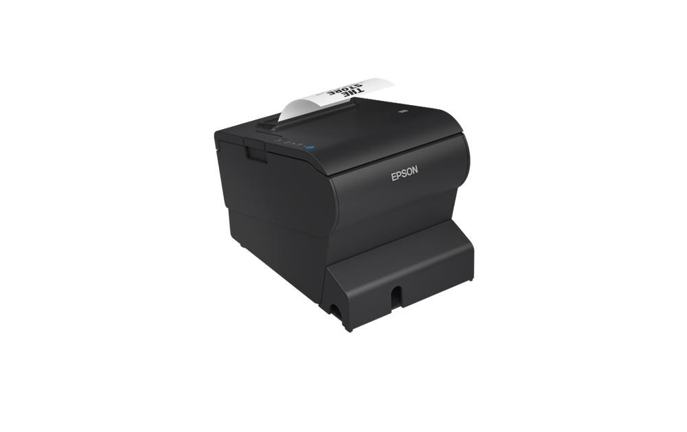 Thermodrucker TM-T88VII (LAN / USB / Serial / Black)<br>Leistungsstarker, umweltfreundlicher Bondrucker mit bewährter Zuverlässigkeit vom Marktführer