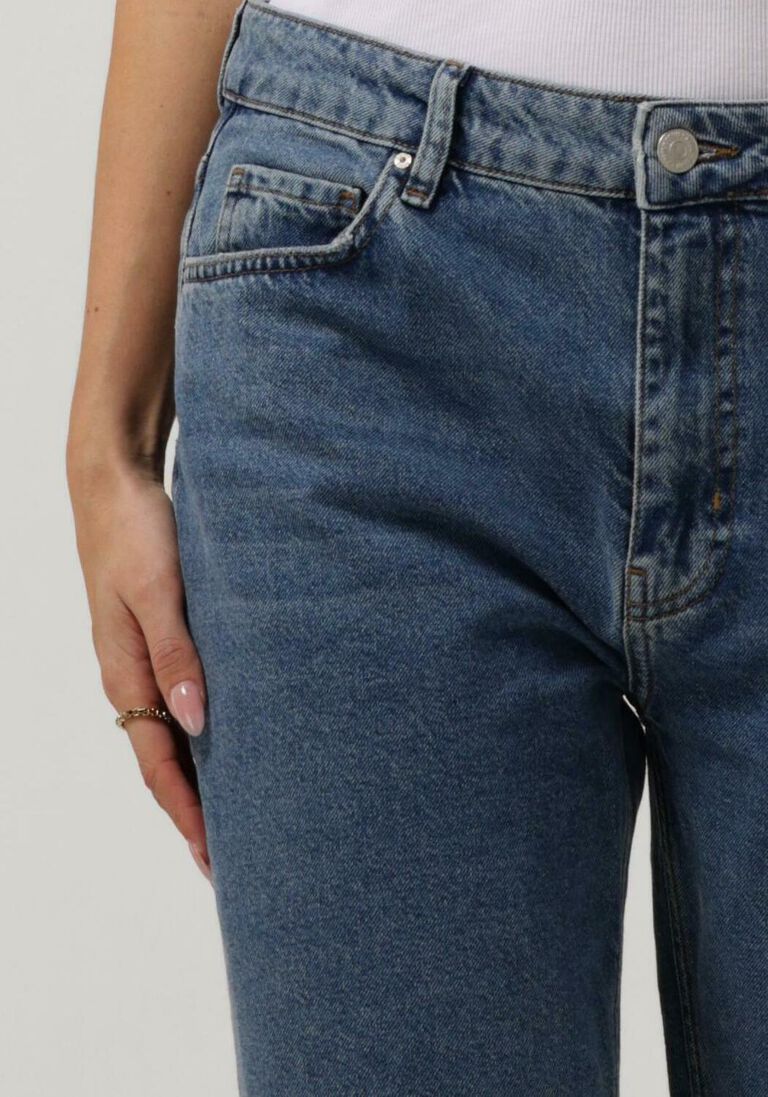 ENVII blauwe envii mom jeans enbrenda jeans mid blue 6513