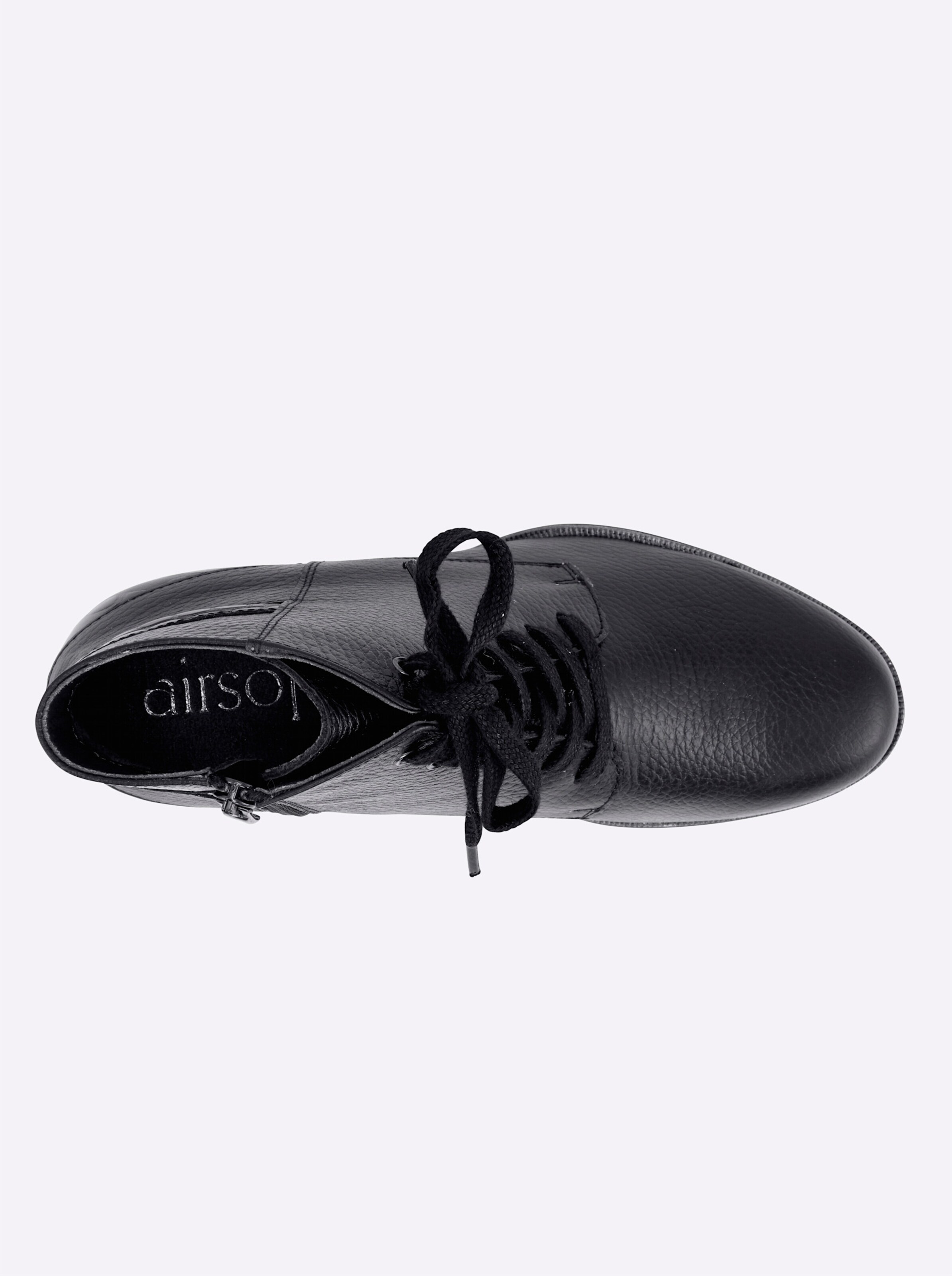 heine Schnürstiefelette in schwarz