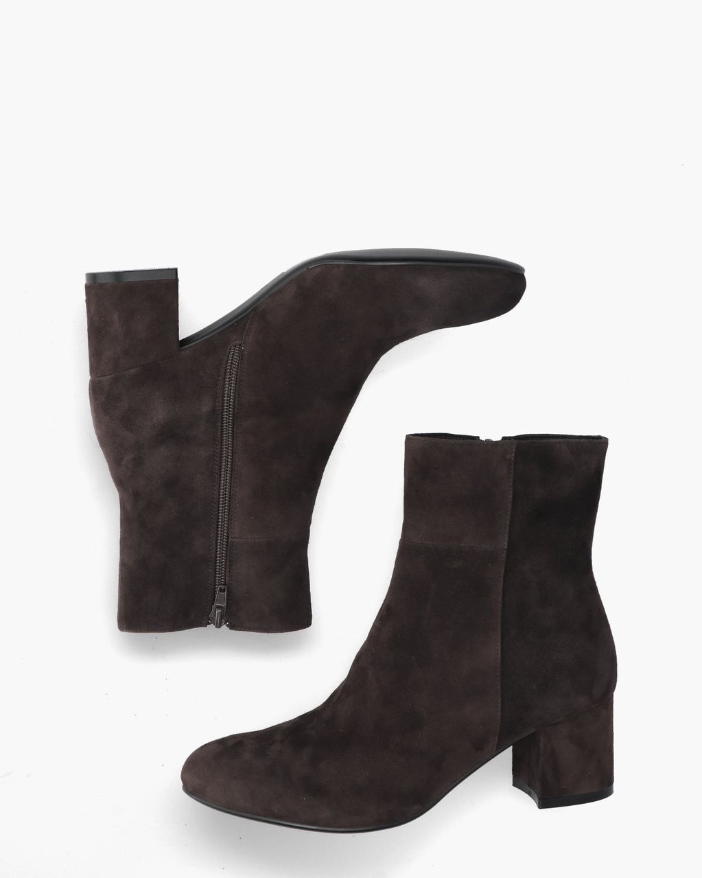 Di Lauro Cosma Donkerbruin Dames Enkelboots
