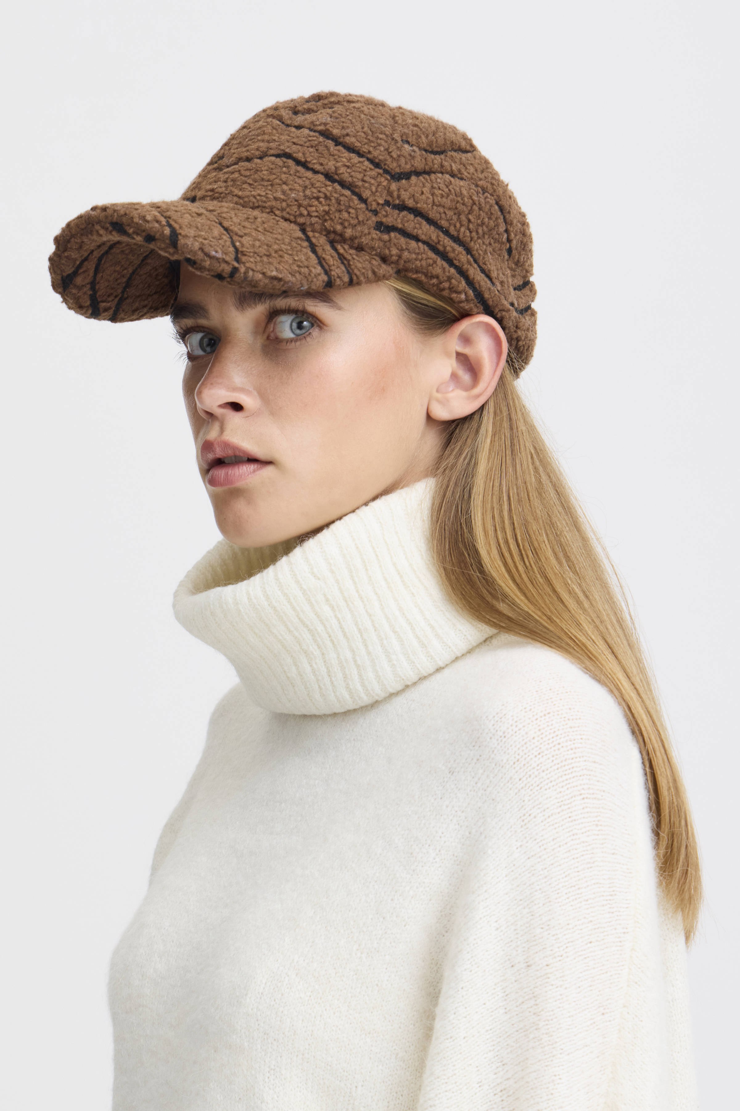 ICHI pet met teddy IANADINE bruin