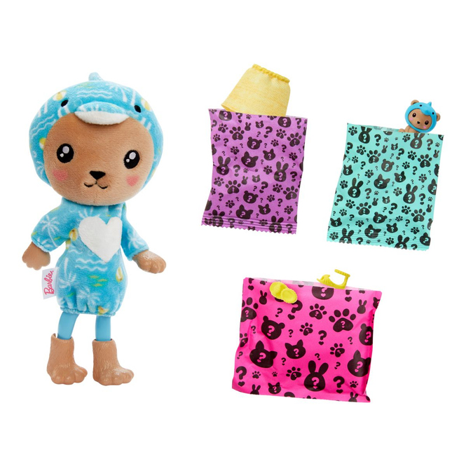 Barbie - Cutie Reveal -  Kostüm-Reihe - Chelsea - Teddy Delfin