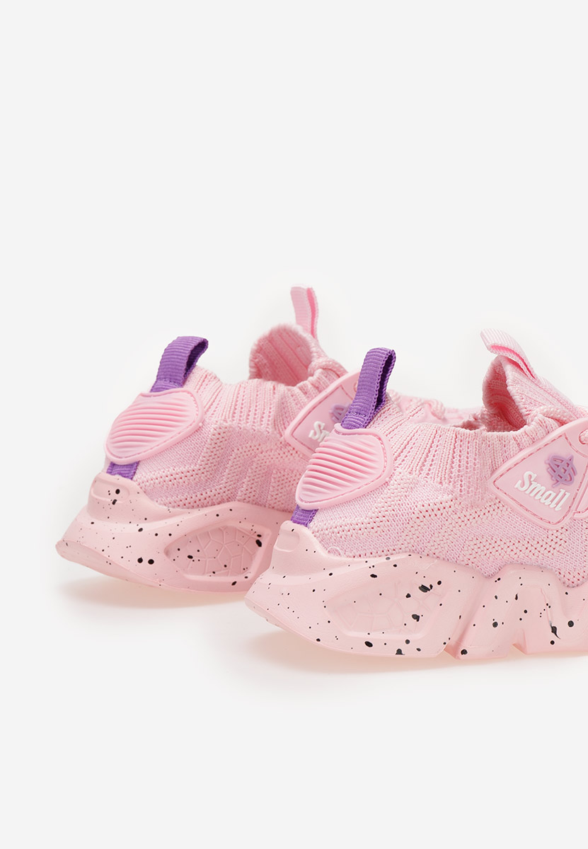 Chaussures de sport pour filles roses Easy B
