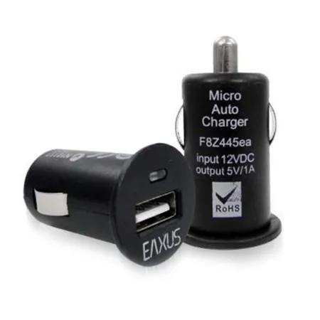 Eaxus Mini Car Ladegerät Charger Adapter USB Mini Kfz-Ladeadapter für Handys
