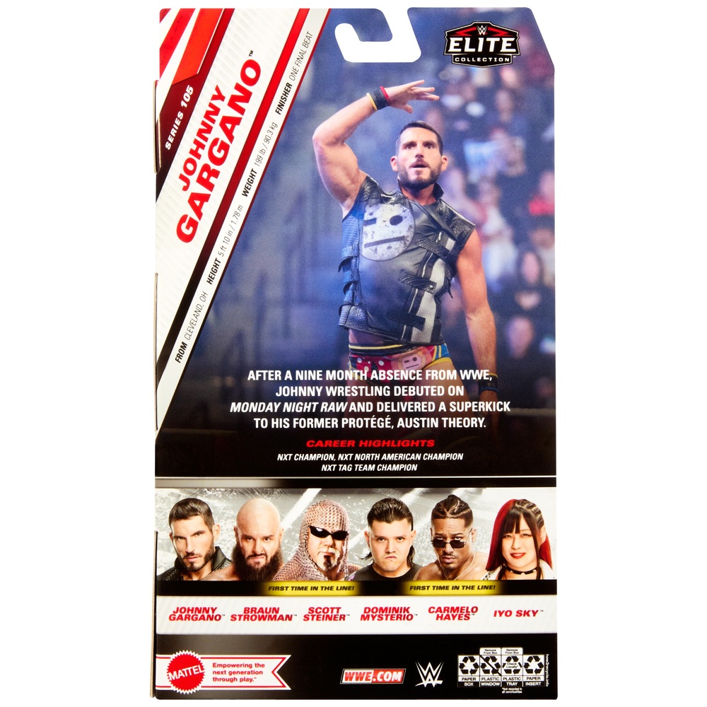 WWE Elite Series 105 Johnny Gargano Actionfigur