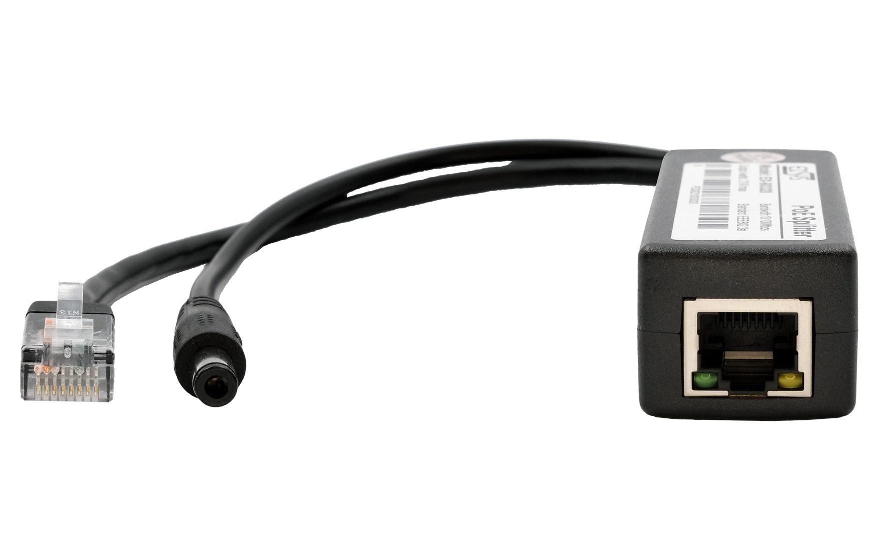 PoE Splitter EX-60320PoE+ Splitter, 10/100Mbps, 12VDC/21W