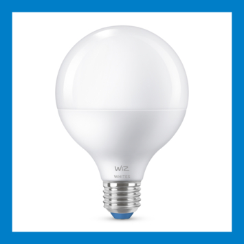 WiZ Connected LED globe E27 75W mat koel tot warmwit licht dimbaar