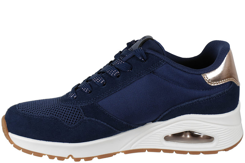 SKECHERS UNO VINTAGE AIR NAVY BLUE SNEAKER