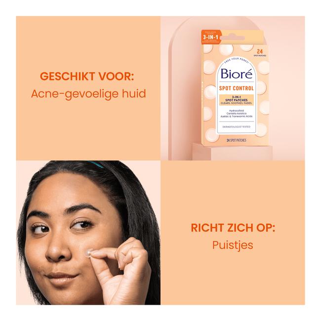 Bioré Hydrocolloid Patch 24 stuks