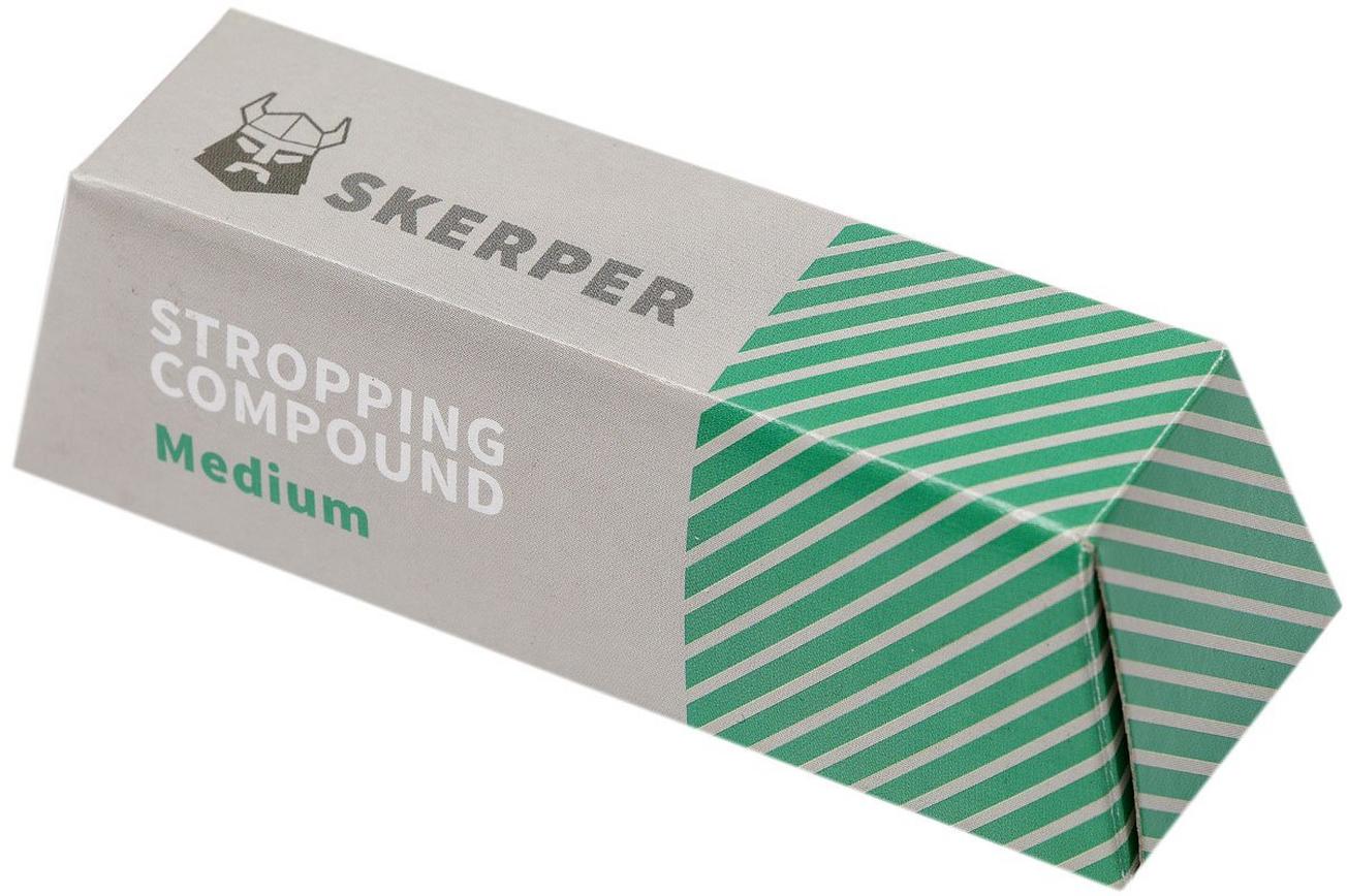 Skerper stropping compound medium, green