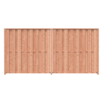 Schutting startpakket Douglas hout 3,8 m lang