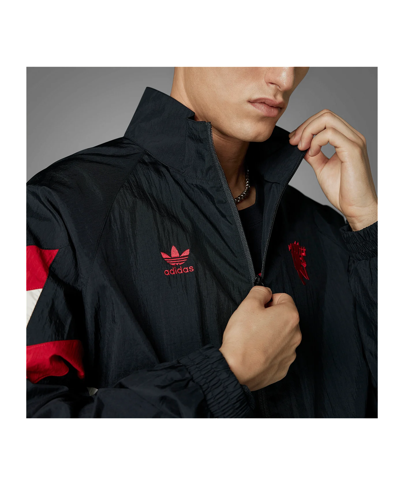 adidas Originals Manchester United Sweatshirt Schwarz